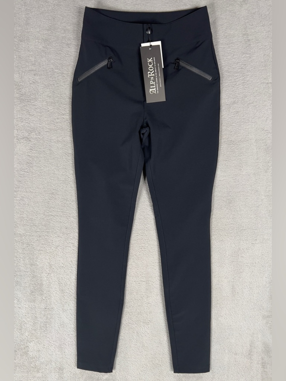 Alp N Rock Geneva Techno Pants Women’s XS Black Moto Ski Stretch Slim NWT